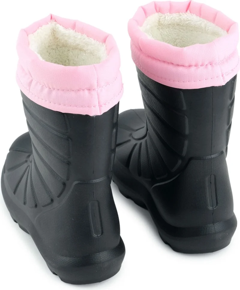Gezer Girl's Winter Eva Low-Rise Elastic Silent Sole Snow Boots