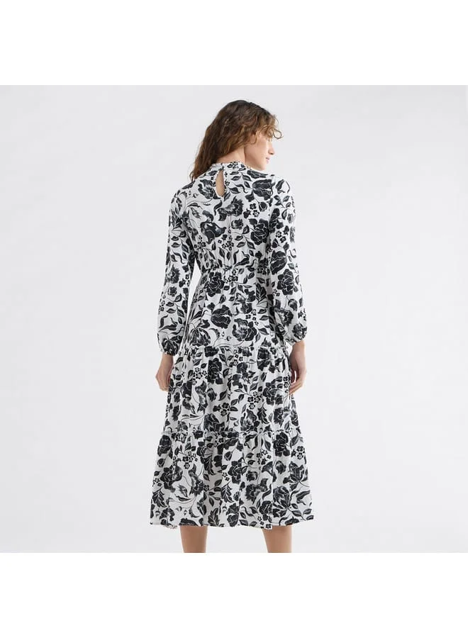 Splash FAV Floral Tiered Dress