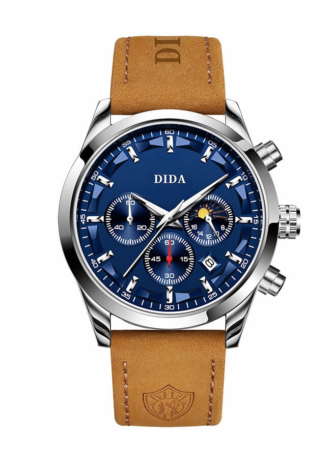 DIDA Men's Alloy Waterproof Fashion Wrist Watch B378 -42mm - Image 1