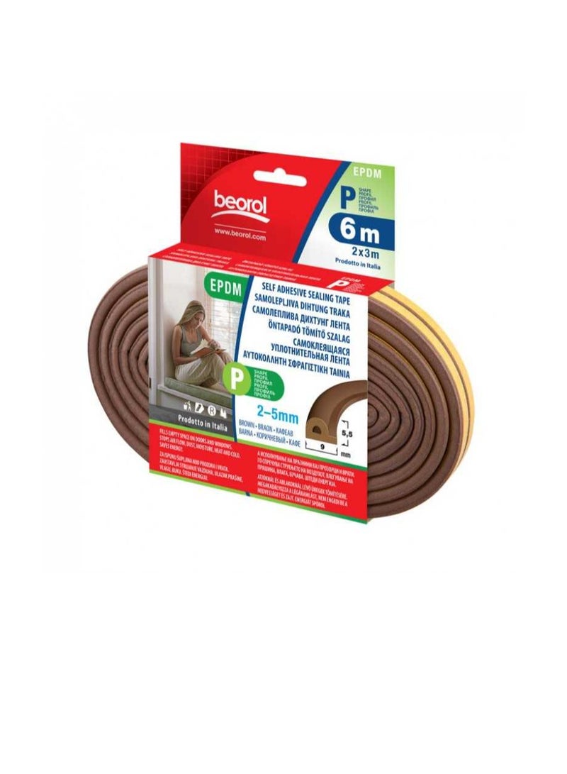 بيورول شريط مانع للتسرب P-Profile ، بني - Image 2