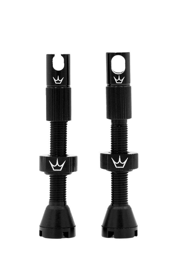 Peaty's x Chris King (MK2) Tubeless Valves, 42mm, Black - Image 1