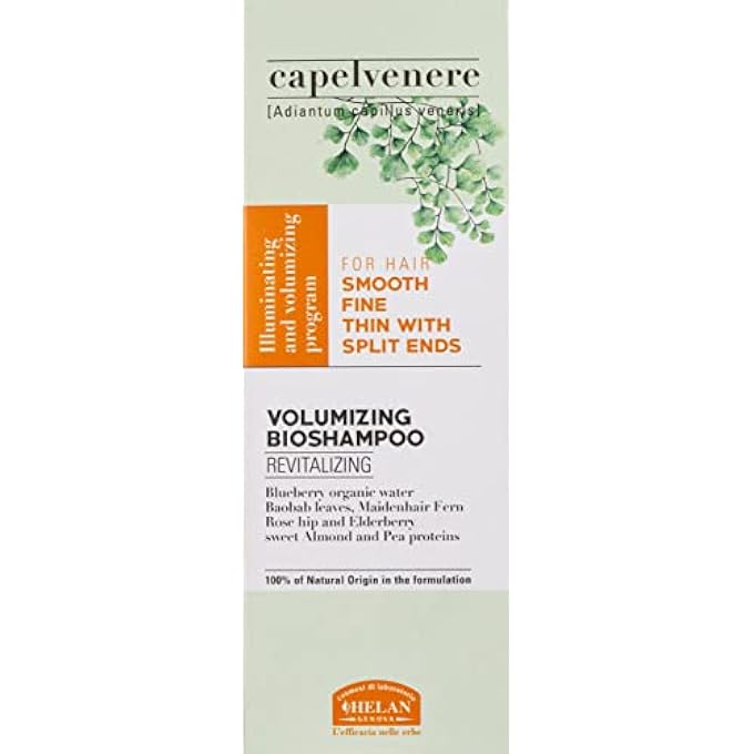 HELAN GENOVA GENOVA CAPELVENERE VOLUMIZING BIO SHAMPOO 200 ML - Image 2