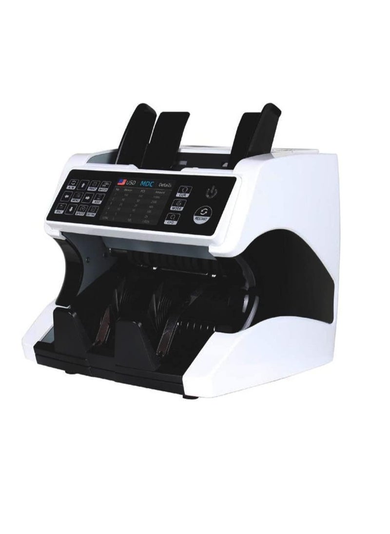CRONY AL-920 Dual Multi-Currency Value Counter machine Cash Counting Machine Money Counter Multi Currency Counting Machine Counterfeit Money Detectors Bill Counting Machine