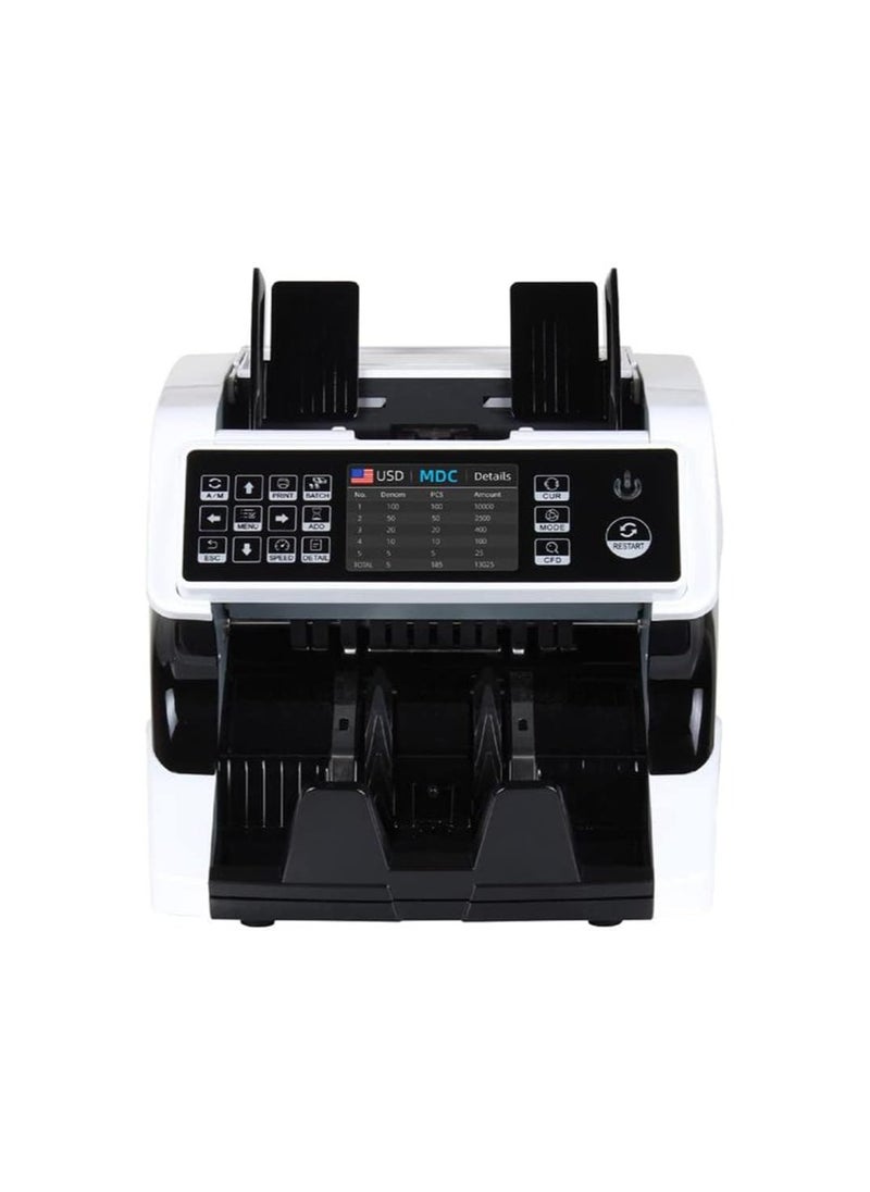CRONY AL-920 Dual Multi-Currency Value Counter machine Cash Counting Machine Money Counter Multi Currency Counting Machine Counterfeit Money Detectors Bill Counting Machine