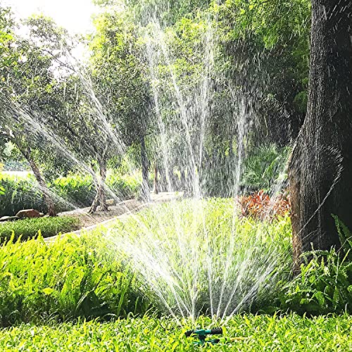 ADA® Automatic Garden Sprinkler 360 ° Rotating Adjustable Water Sprinkler, Multipurpose Yard Sprinklers for Plant Irrigation and Kids Playing Size (22 x 22 x 10cm) - Image 5