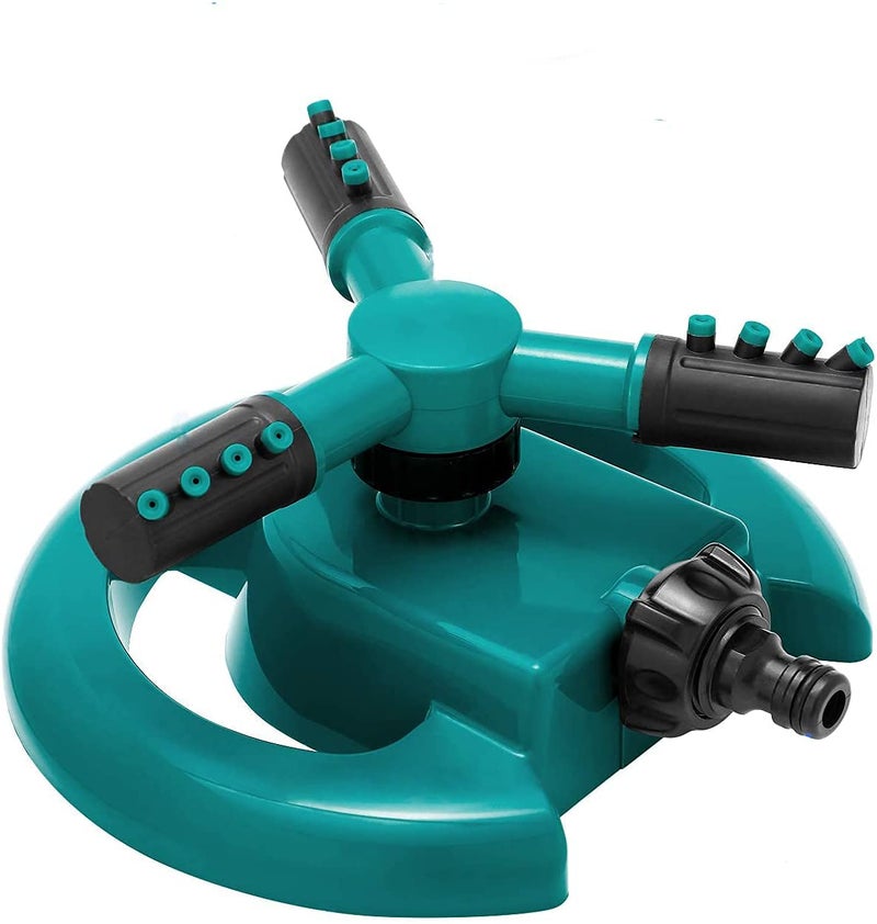 ADA® Automatic Garden Sprinkler 360 ° Rotating Adjustable Water Sprinkler, Multipurpose Yard Sprinklers for Plant Irrigation and Kids Playing Size (22 x 22 x 10cm) - Image 2