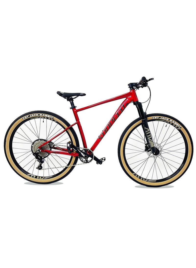 Sunpeed ACE 29ER XC Mountain Bike 19" Aluminium Frame (483 mm) with 11 Speed Lightweight Cross Country MTB - Image 1