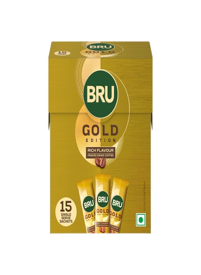 Bru Gold Edition 100% Pure Coffee Sachet Box - Image 1