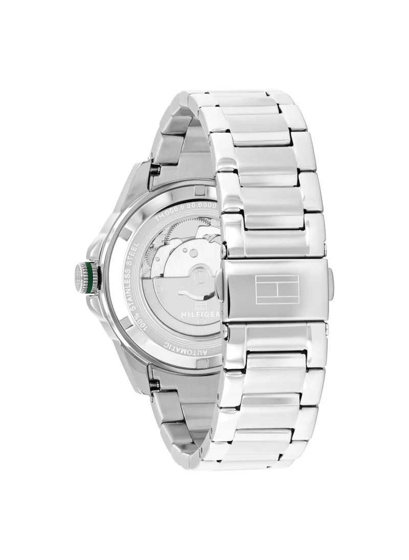 تومي هيلفيغر Lars Automatic Analog Steel Strap Watch