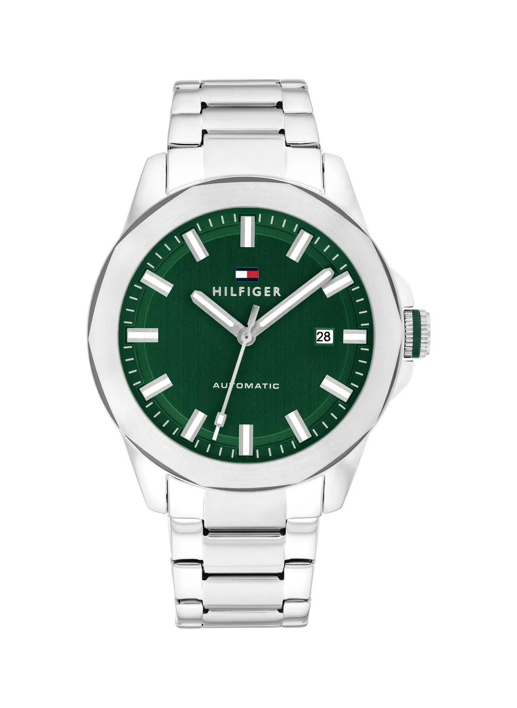 تومي هيلفيغر Lars Automatic Analog Steel Strap Watch