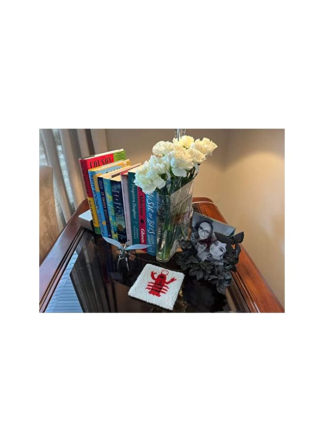 The Bros Book Vase for Flowers Aesthetic Room Decor, Artistic and Cultural Flavor Decorative Acrylic Vase, Unique Home/Bedroom/Office Accent, A Book About Flowers (Clear Color) - Image 3