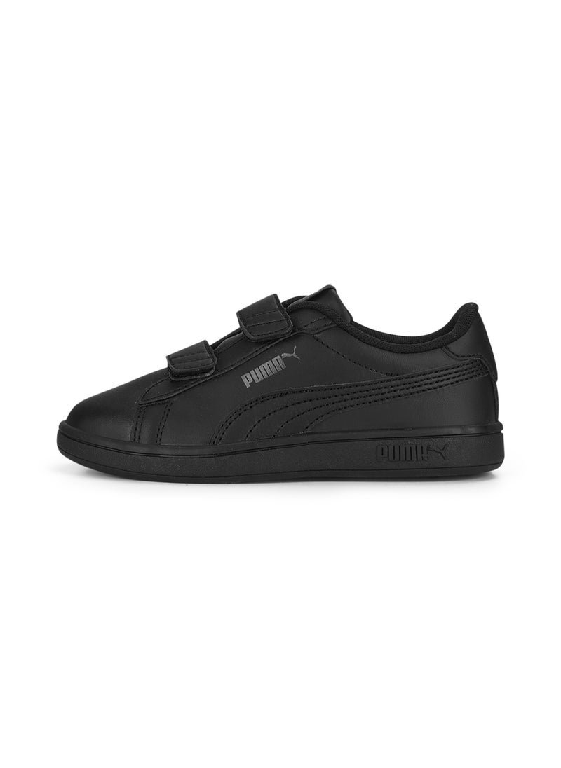 Smash 3.0 Kids Unisex Black Leather V Sneakers - pzsku/Z99E5F9C3D8D323CD1CA3Z/45/_/1738740190/486a1c61-bba4-4810-871e-99f76b4e7d69