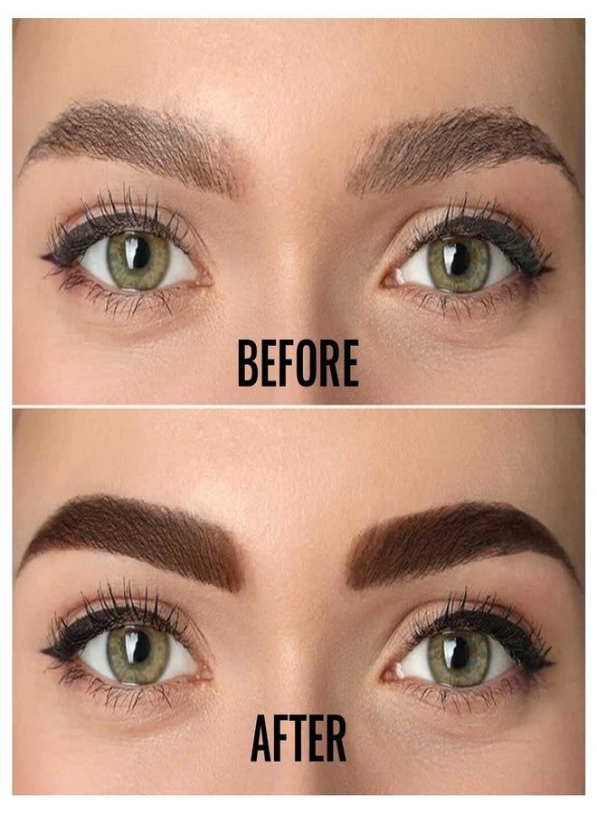 MinaiBrow مجموعة صبغة الحواجب والرموش مينا أشقر رمادي | مجموعة صبغ طبيعية للبقع وصبغ الحواجب على شكل مسحوق في كبسولة، مقاومة للماء والبقع | صبغة حواجب فورية، بدون أمونيا، بدون رصاص - Image 3