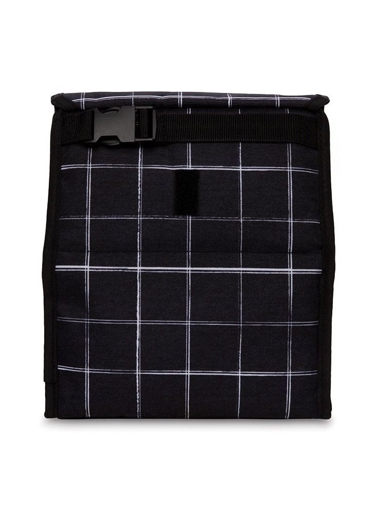 PackIt Freezable Lunch Bag- Black Grid - Image 2
