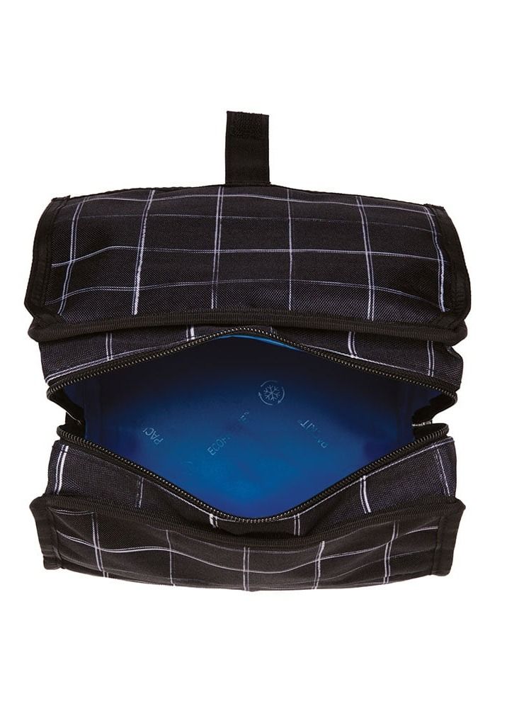 PackIt Freezable Lunch Bag- Black Grid - Image 3