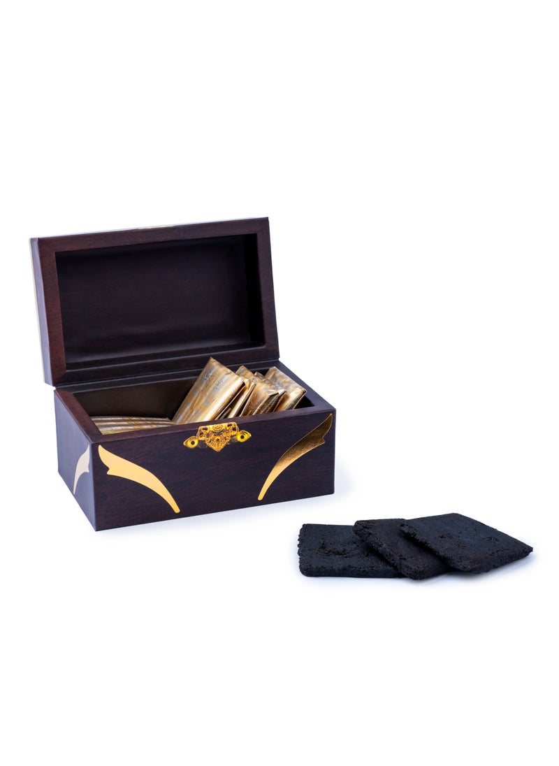 Moin Mamul Malika Bakhoor 70g - Spicy Oud Scent with Mukhtalif Oud, Amber, Black Cardamom & Musk - Premium Arabic Home Fragrance for Relaxation, Prayer & Occasions  - Image 1