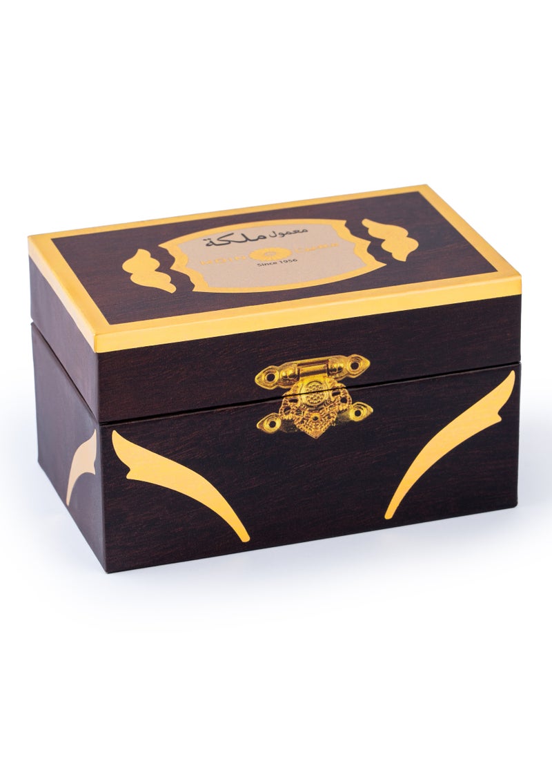 Moin Mamul Malika Bakhoor 70g - Spicy Oud Scent with Mukhtalif Oud, Amber, Black Cardamom & Musk - Premium Arabic Home Fragrance for Relaxation, Prayer & Occasions  - Image 2