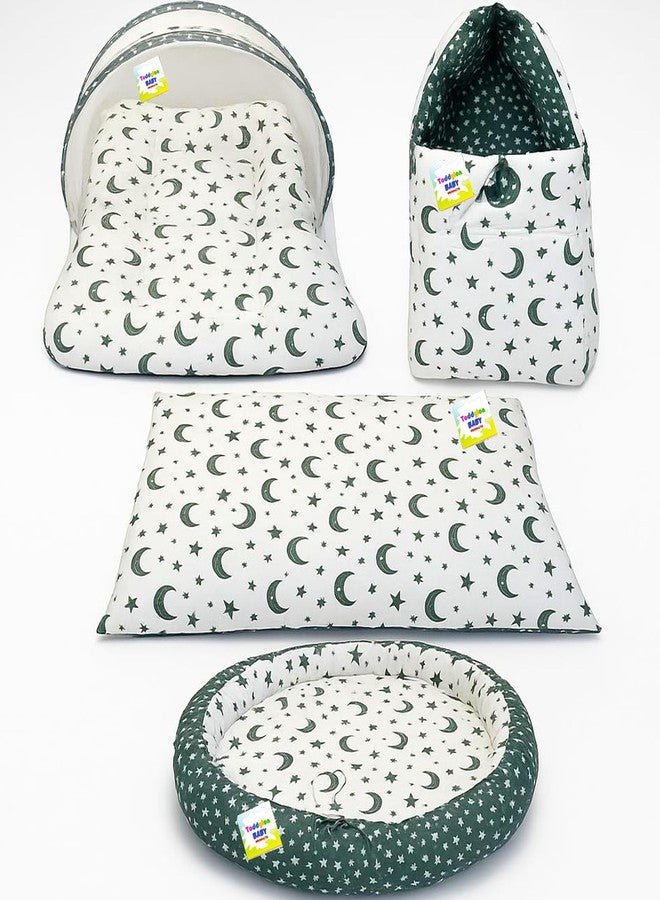 Toddylon New Born Baby Bedding Set (0-6 Months) (4 PCS Set) - Image 1