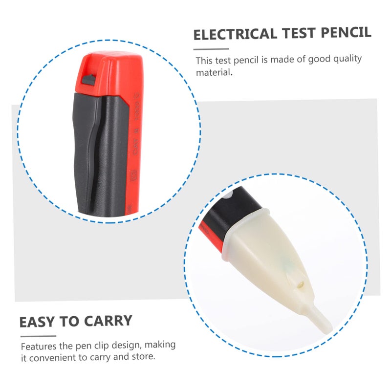 Non Contact Voltage Tester Pen with Flashlight for Home Industrial Use Night Testing - Image 4