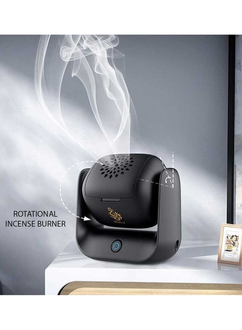 بخون مبخرة حديثة قابلة للدوران، سعة بطارية 1500 مللي أمبير، منفذ شحن من النوع C، حرق واحد لمدة دقيقتين، دوران 90 درجة، مؤشر LED - X015 - Image 2