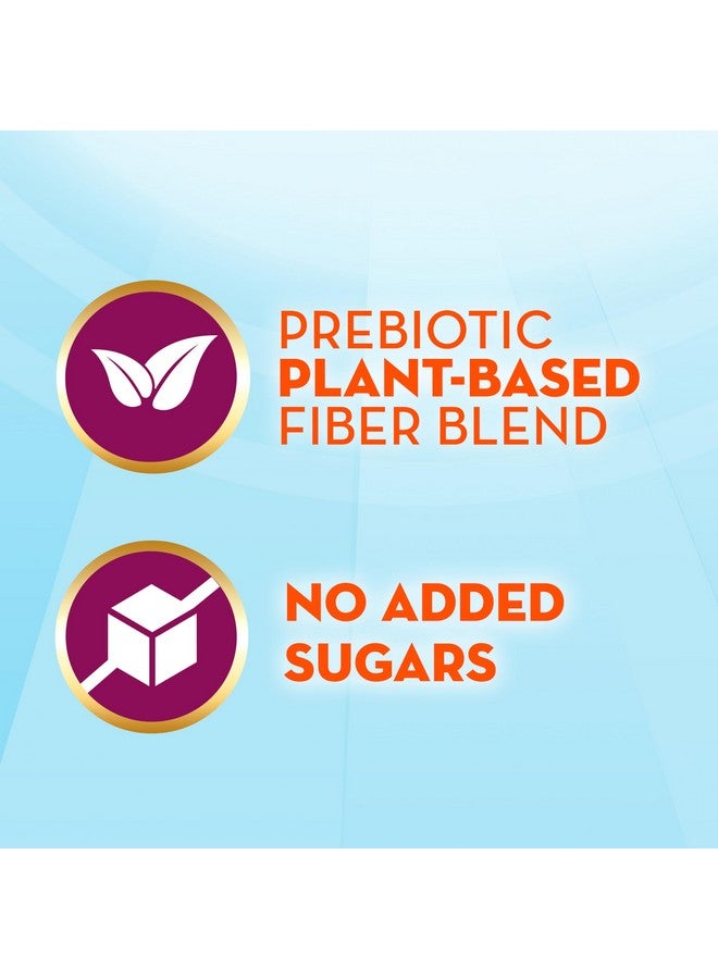 Metamucil Fiber Supplement, Unflavored Clear Mixing Powder, No Grit, No Sugar Added, Plant Based Prebiotic Fiber Blend for Daily Digestive Health, 75 teaspoons - Image 3