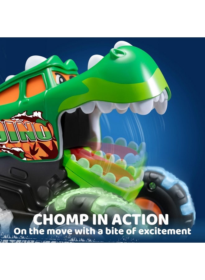 JOYIN JOYIN 3 Pack Monster Truck Toy - Motion Activated Light-Up Cars for Toddlers - Monster Treads Lightning Wheels - Baby Toy Present - Press & Go Cars for Boys Girls Birthday Gifts Easter Basket Stuffer  - Image 4