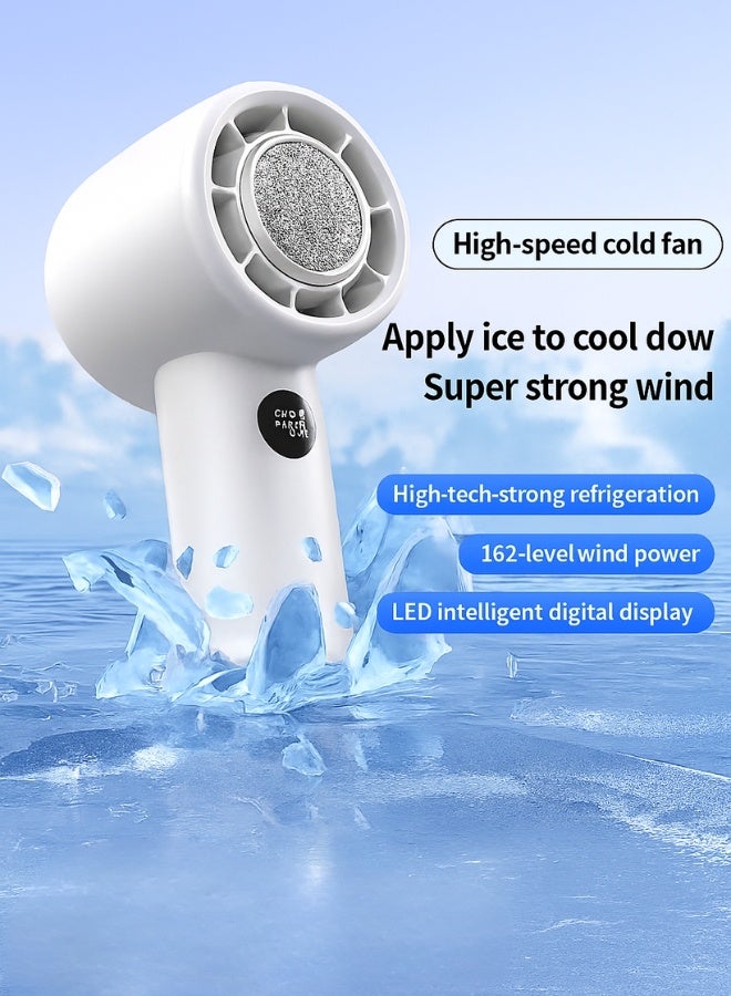 Foldable, USB-powered portable fan—lightweight, rechargeable, and perfect for travel, desk, or outdoor cooling - Image 4