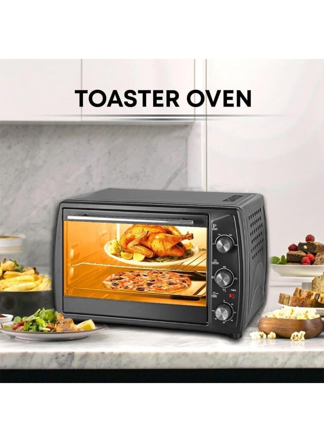 Electric Oven 45L , 1800W, Rotisserie Function, Adjustable Temperature (100-230°C) - Image 2