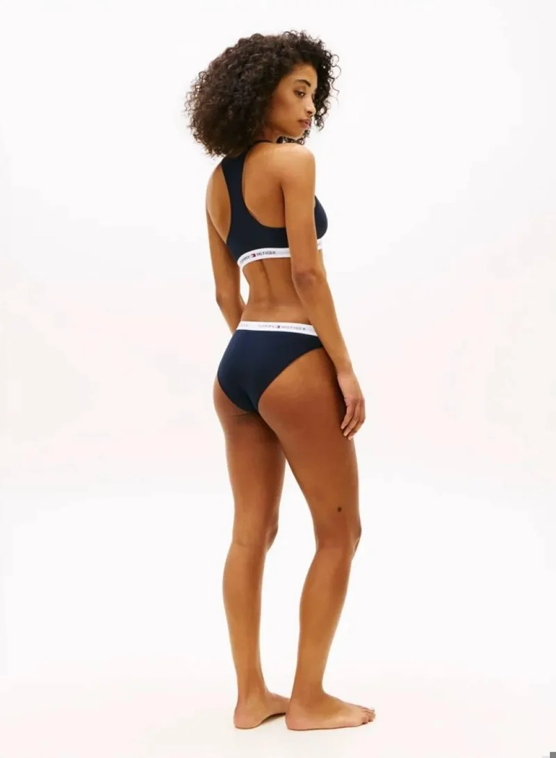 TOMMY HILFIGER Desert Sky/White/Primary Red Essential 3-Pack Repeat Logo Waistband Briefs for Women | Best Price UAE