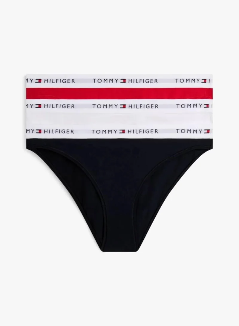 Essential 3-Pack Repeat Logo Waistband Briefs