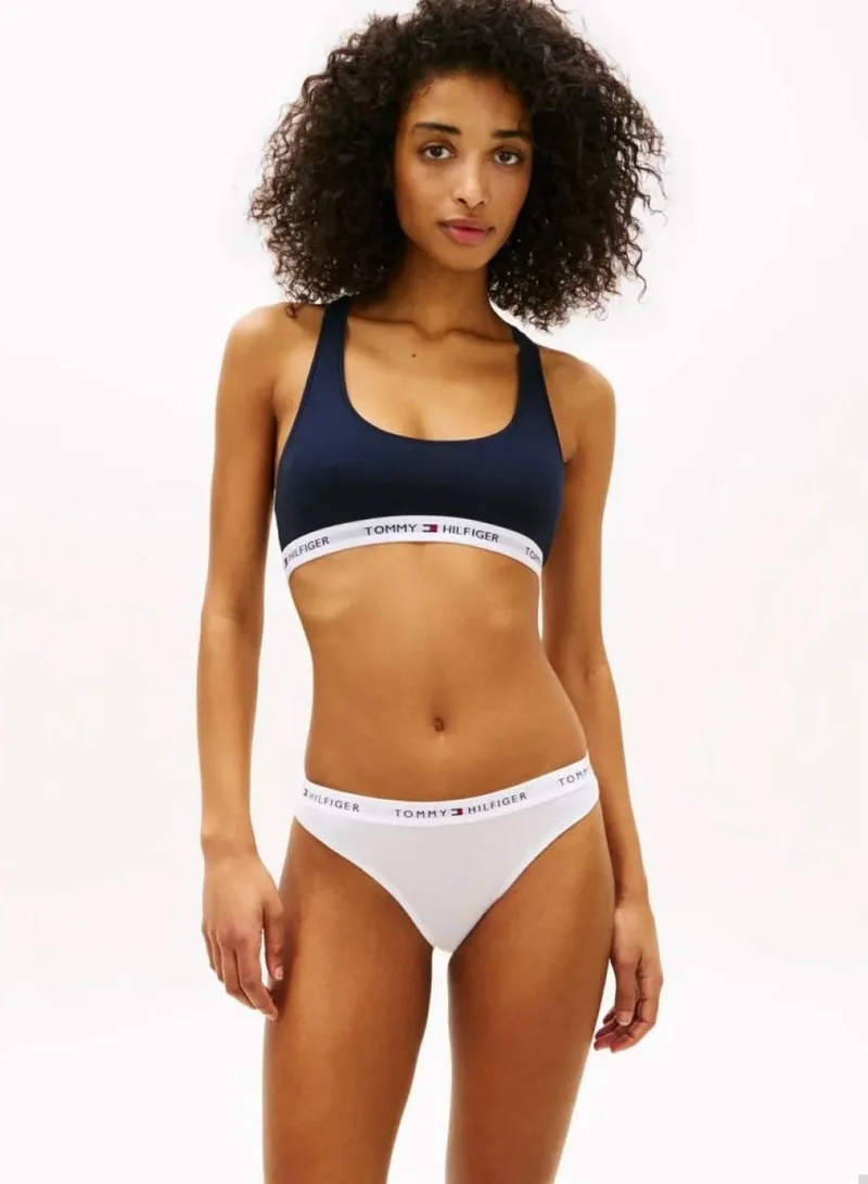 TOMMY HILFIGER Desert Sky/White/Primary Red Essential 3-Pack Repeat Logo Waistband Briefs for Women | Best Price UAE