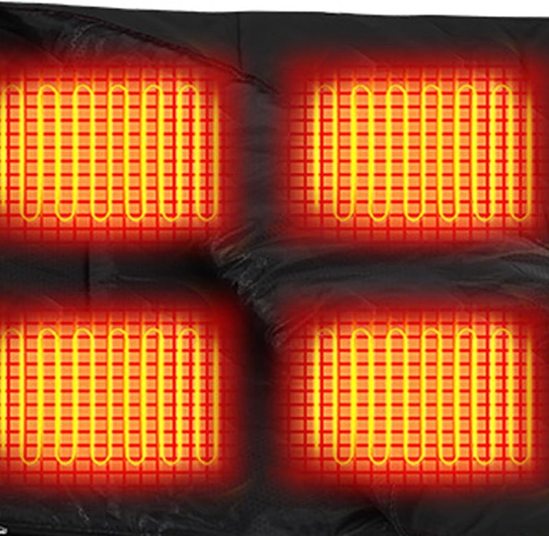 حقيبة نوم ساخنة للحيوانات الأليفة مزودة بمصدر طاقة USB، تتميز بالتحكم الذكي في درجة الحرارة وغطاء قابل للإزالة والغسيل، مناسبة للكلاب والقطط، تساعد في إذابة الجليد وتوفر تنظيمًا دقيقًا لدرجة الحرارة. - Image 3