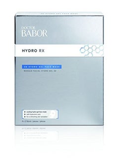 Doctor Hydrorx 3D Hydro Gel Face Mask, Hyaluronic Acid Moisturizing And Anti-Aging Mask For Fine Lines And Wrinkles, Vegan