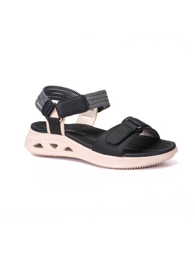 Monami Women’s Comfort Flat Sandals with Adjustable Strap Design, Open Toe Casual Walking Slides with Cushioned Footbed, Lightweight Everyday Summer Footwear for Travel, Outdoor Activities, Casual Wear and Daily Use - Image 1
