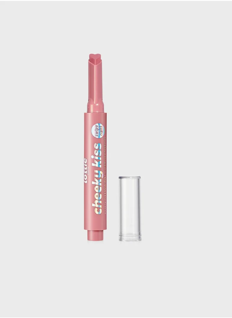 Lottie Cheeky Kiss Lip & Blush Stick - Swipe Right