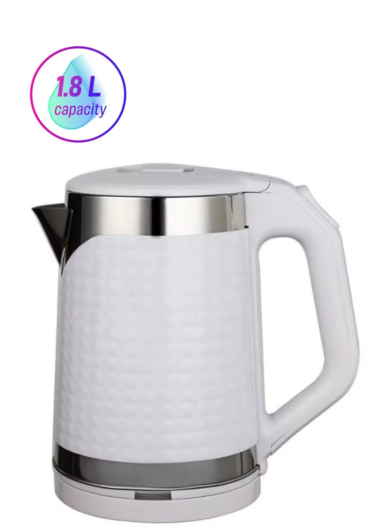 BENKING Electric Water Kettle Boiler Electric Tea Kettle Auto Shutoff Double Layered Cool Touch Outer Body  Cool Touch Electric Kettle (1.8L)  - Image 1