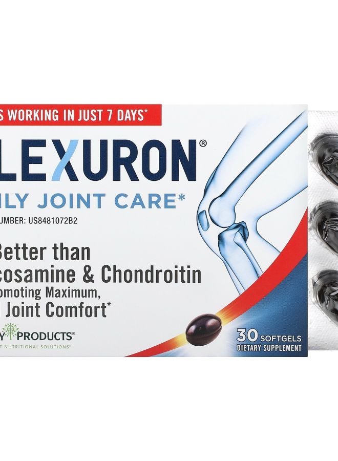 Purity Products Flexuron Daily Joint Care 30 Softgels - Image 1