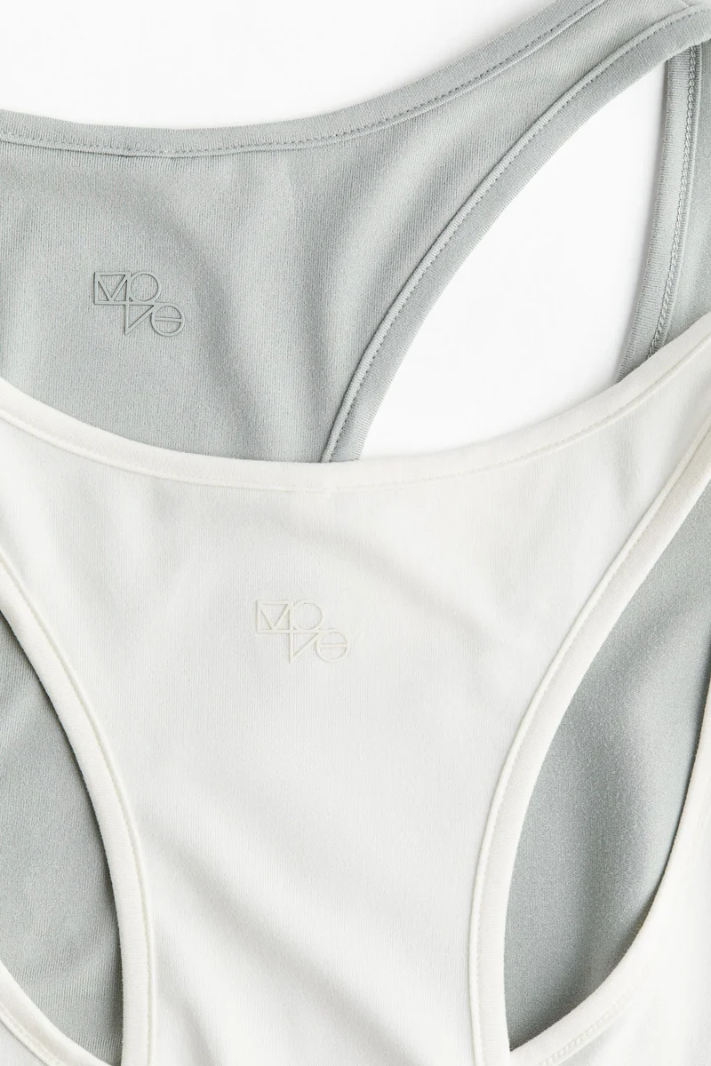 H&M 2-pack DryMove™ sports vest tops
