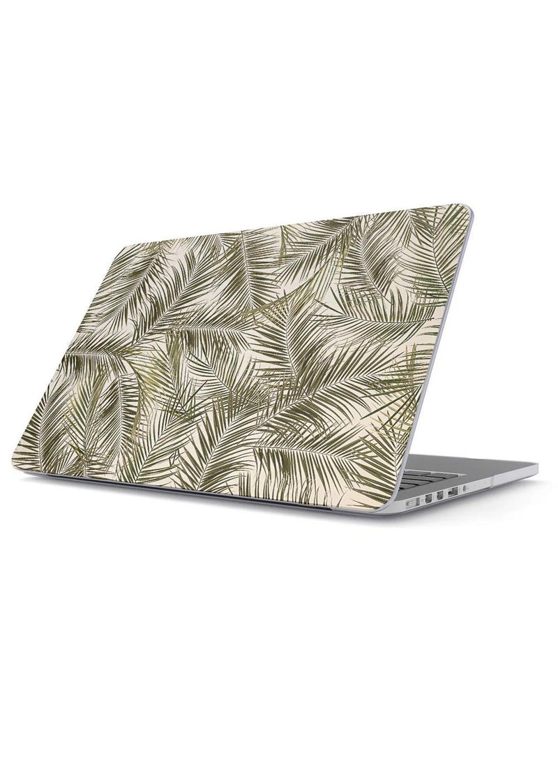 BURGA Apple MacBook Pro 13 Inch Happy Place Protective Premium Hard Case Cover With Retina Display Touch Id Printed Design Hard Shell Laptop Case - Image 1