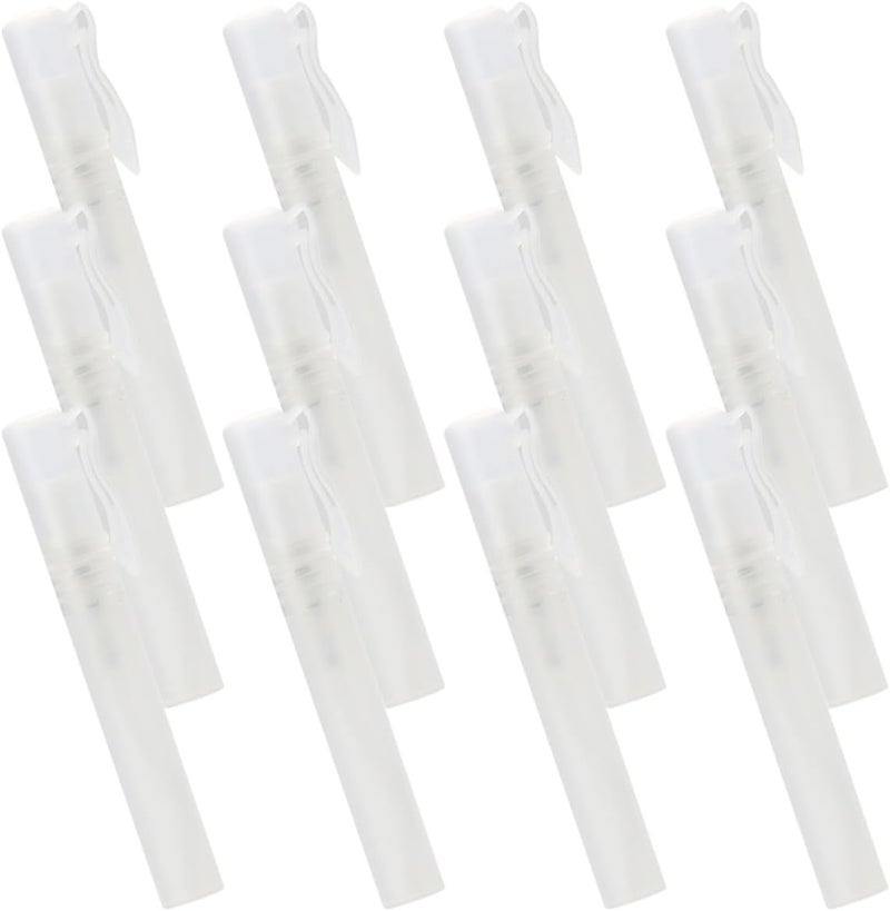 12pcs Small Portable Perfume Spray Bottles 10ml Refillable Travel Size Mini Perfume Atomizers for Travel Use - Image 1