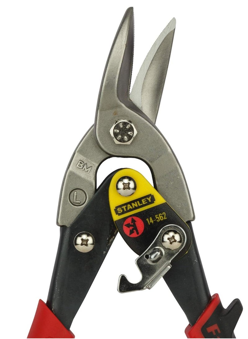 Stanley STANLEY 2-14-562 FATMAX MaxSteel  Aviation Snips Left Cut Bi-Metal-254mm (Red & Black)  - Image 5