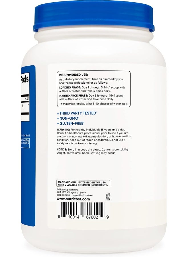 Nutricost Creapure® Creatine Monohydrate 1000 Grams - Image 3