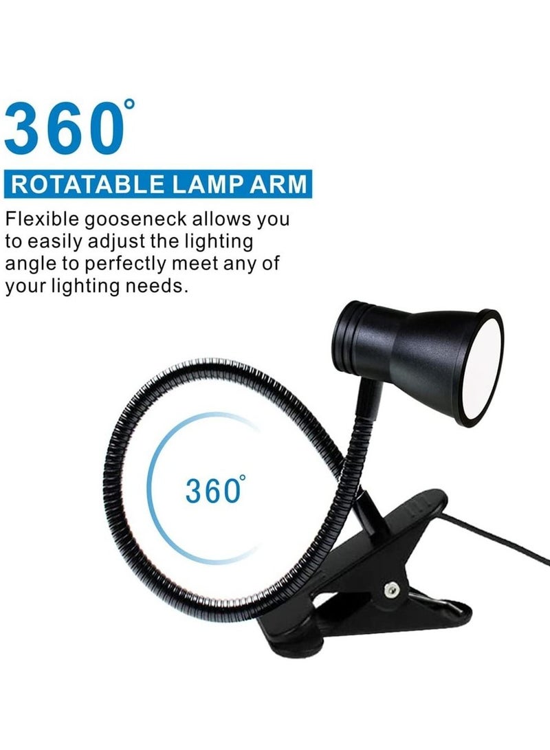 Bedroom bedside lamp, eye protection desk LED clip-on lamp, special lamp for students' writing and reading learning - Image 4