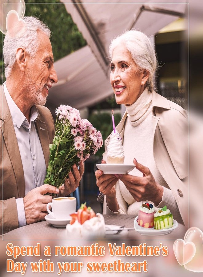 مينبلان مجموعة مينبلان من 6 أطباق على شكل قلب، مصنوعة من السيراميك، مقاس 6.9 بوصة، مناسبة للسلطة والتخرج، ولتقديم العشاء والحلويات، أنيقة للمطبخ، مثالية لشرائح اللحم والوجبات الخفيفة (أبيض). - Image 4