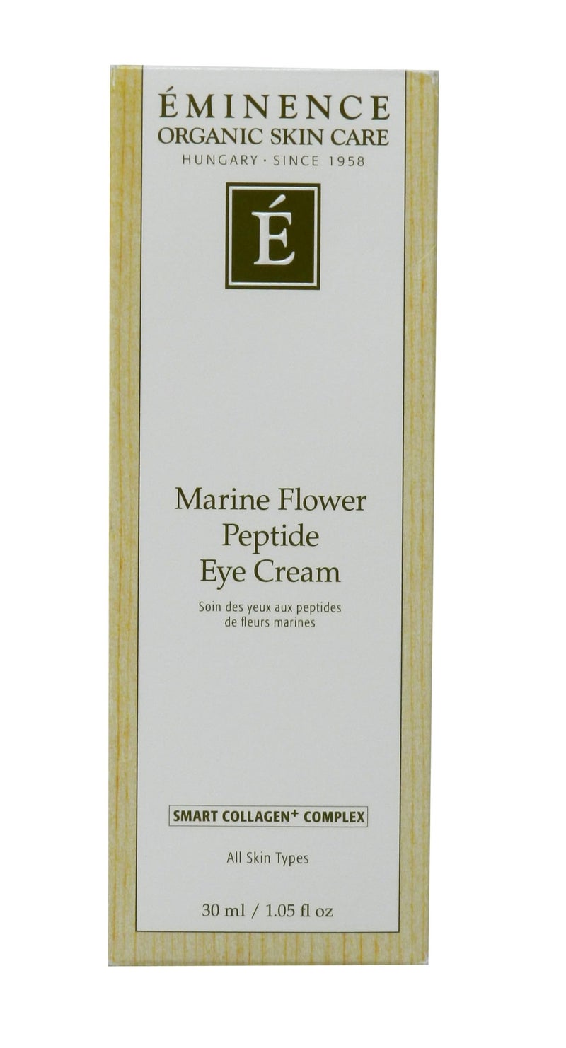 Eminence Organic Skincare Marine Flower Peptide, Eye Cream, 1.05 Ounce - Image 1