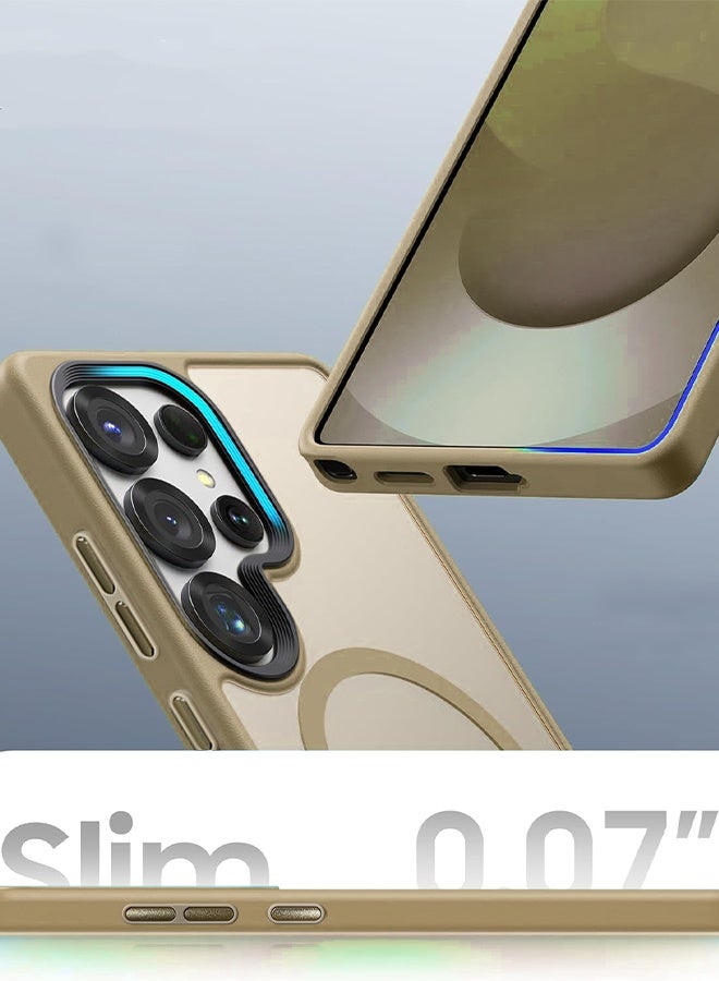 Frosted Magnetic Mobile Phone Case Protective Cover for SAMSUNG Galaxy S25ultra - Image 2