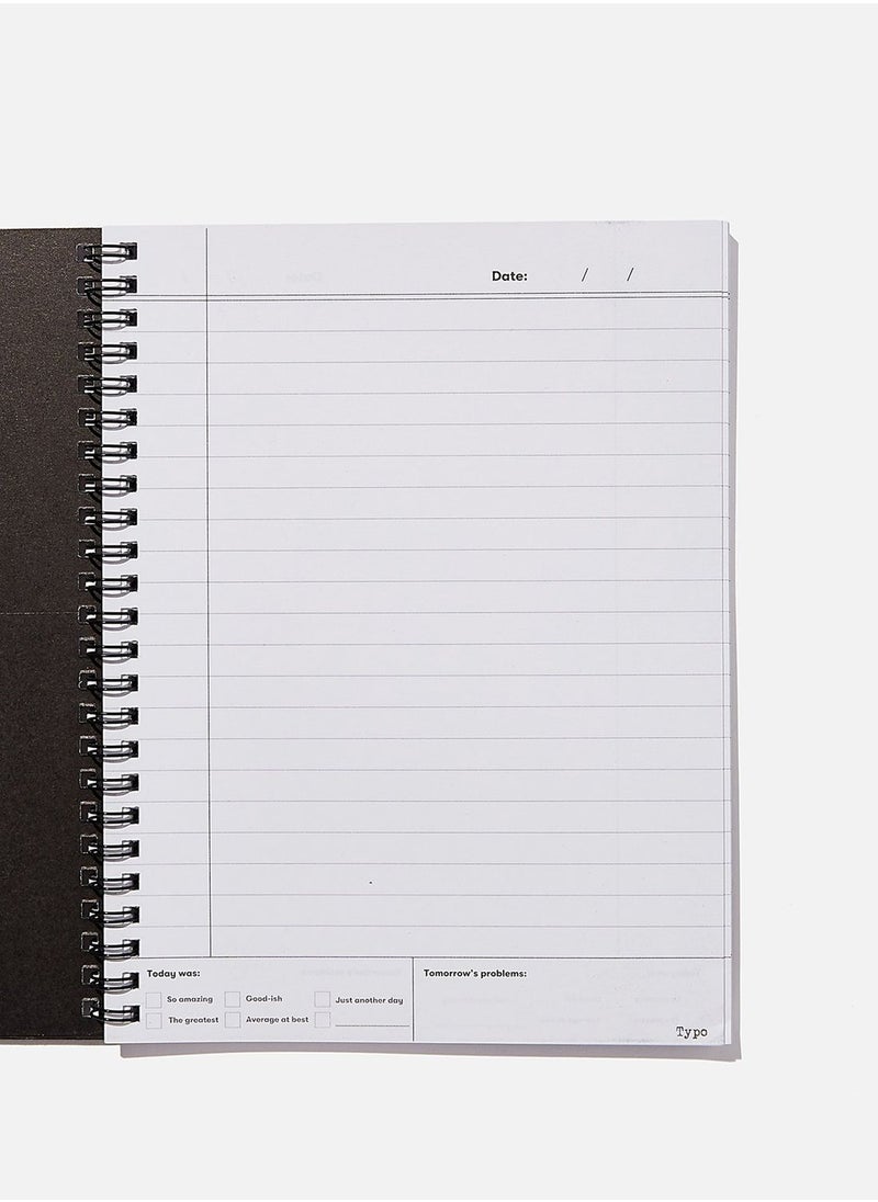 Typo - Alice In Wonderland A5 Notebook - Image 1