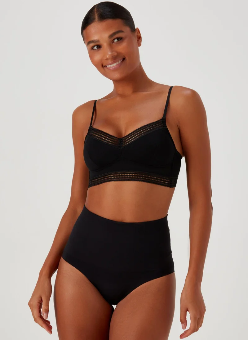 Matalan Black Seamless Smoothing Knickers
