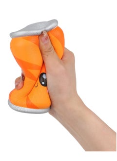 Excefore 4.9 Inch Squishies, Slow Rising Stress Relief Toy in Orange Can Design for Kids and Adults  - Image 4