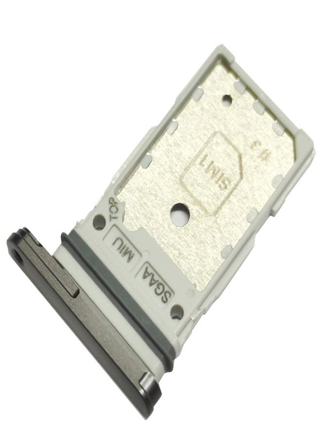 Bestdealing Galaxy S23 FE SIM Card Tray Dual Replacement S23FE Sim Card Slot Holder for Samsung Galaxy S23 FE 5G 6.4" S711 S711W SM-S711U Sim Card Tray Repair Part with Opening Needle (Graphite) - Image 3